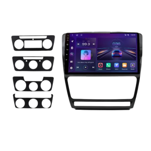 Skoda Octavia 2 -autoradio, jossa CarPlay ja Android Auto