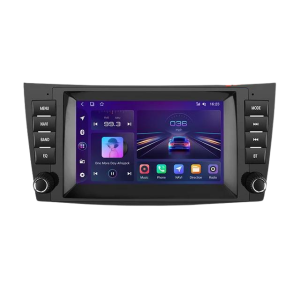 Mercedes-Benz W211 -autoradio CarPlaylla ja Android Autolla