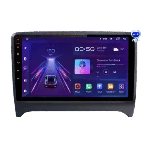 Audi TT 8J 2006-2014 -autoradio, jossa CarPlay ja Android Auto
