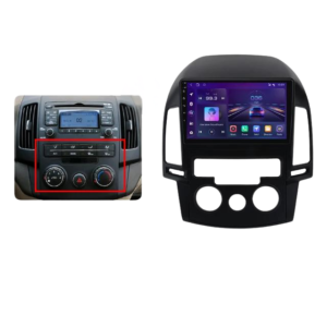 Hyundai i30 2006-2011 -autoradio CarPlaylla & Android Autolla