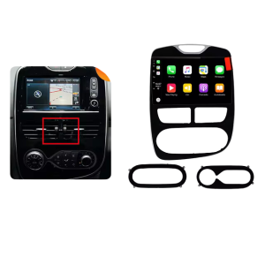 Renault Clio 4 autoradio CarPlay/Android Auto -järjestelmällä 2012–2019