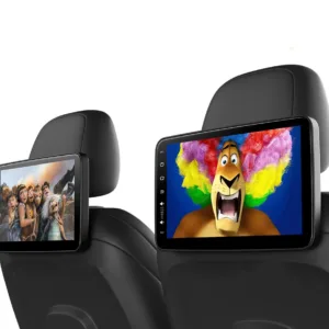 Takaistuimen näyttö autoon – 10.1″ Android 12 HD Wi-Fi, Bluetooth 5.1, FM-lähetin & Google Play (2GB+32GB)