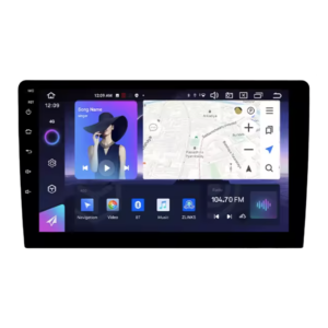 Universaali 2-DIN-autoradio Apple CarPlaylla, Android Autolla, GPS-navigoinnilla ja HD-kosketusnäytöllä