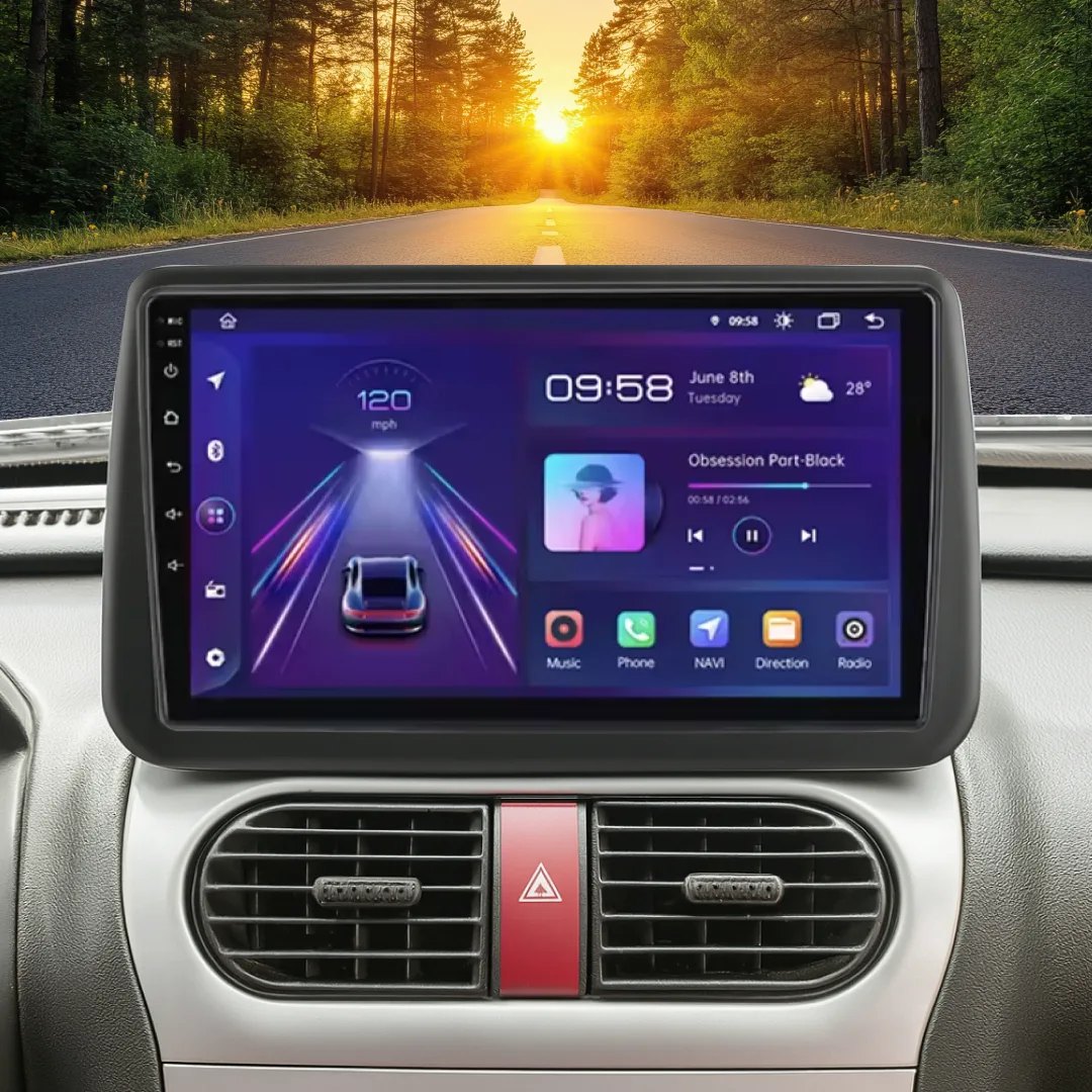 Opel Combo/Corsa/Tigra 2001-2011 -autoradio CarPlay-tuella 9″