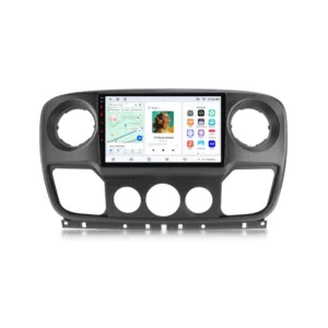 Renault Master 2010-2021 autoradio CarPlay & Android Auto -ominaisuudella