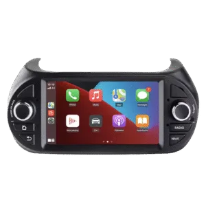 Fiat Fiorino 2008-2017 autoradio CarPlay/Android Auto -ominaisuudella