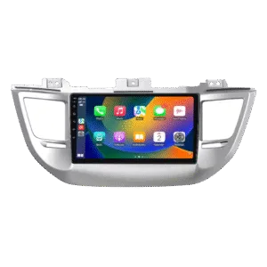 Hyundai Tucson 3 2015-2018 autoradio CarPlay/Android Auto -ominaisuudella