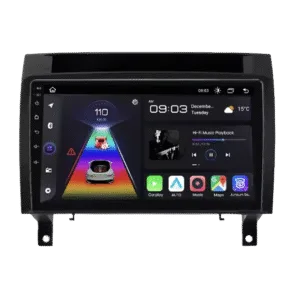 Mercedes SLK R171 9" autoradio, jossa CarPlay & Android Auto