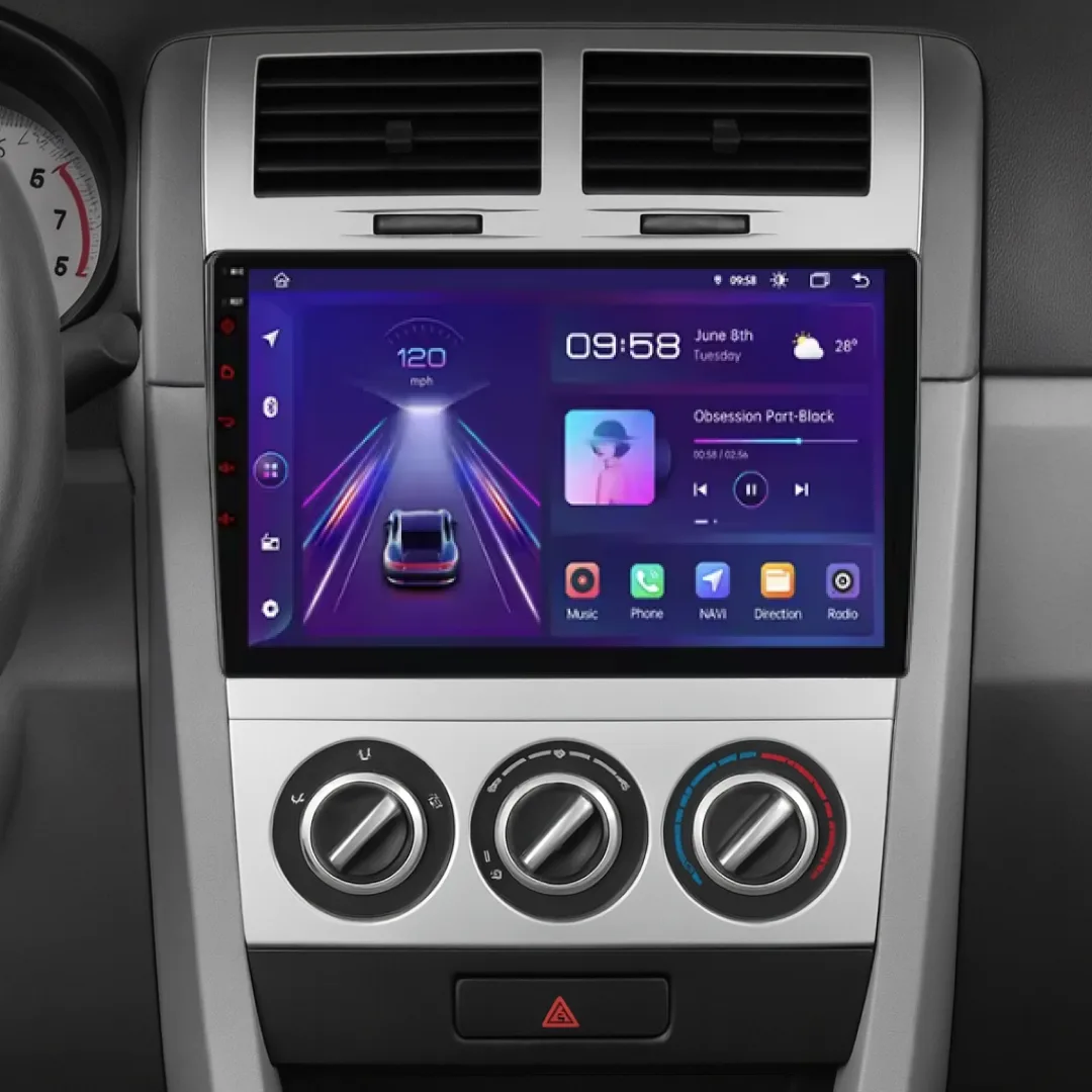 Dodge Caliber 2007-2010 10″ autoradio, CarPlay & Android