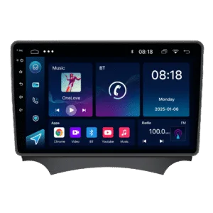 Ford KA 2008 2014 - 9" autoradio, Apple CarPlay ja Android Auto