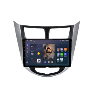 Hyundai Solaris / Accent -autoradio 2010-2016 CarPlaylla ja Android Autolla