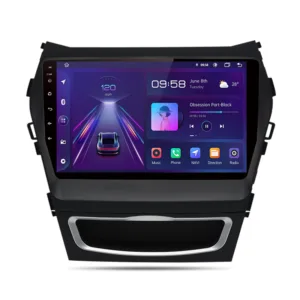 Hyundai Santa Fe 3 Autoradio 2013-2016 CarPlaylla ja Android Autolla