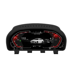BMW 5/6/7-sarja F10 / F06 / F01 2009-2016 digitaalinen mittaristo 12,3″