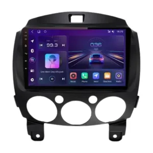 Mazda 2 -autoradio 2007-2014 CarPlaylla & Android Autolla
