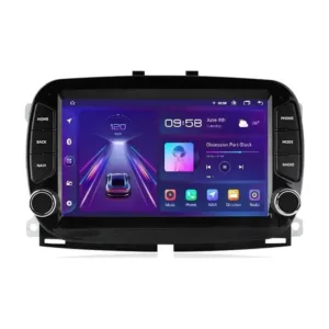 Fiat 500 2016–2019 -autoradio CarPlaylla & Android Autolla
