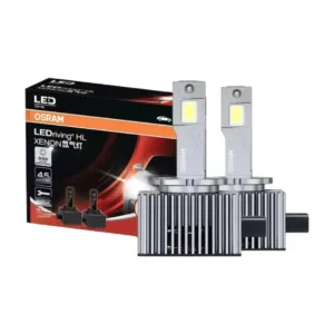 D1S/D3S LED-ajovalopolttimot – 6000K, CANbus, xenonin korvaaja (OSRAM-tyyli)