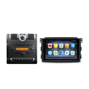 Smart Fortwo 451 -autoradio CarPlaylla