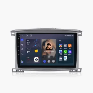 Toyota Land Cruiser 100 Autoradio 2002-2007 CarPlaylla ja Android Autolla