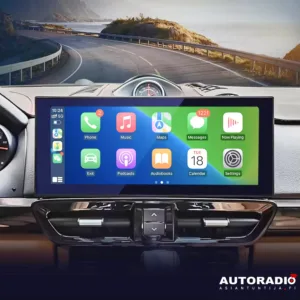 Porsche Cayenne 2010-2017 12.3” autoradio Apple CarPlaylla ja Android Autolla, HD-kosketusnäyttö ja nopea navigointi